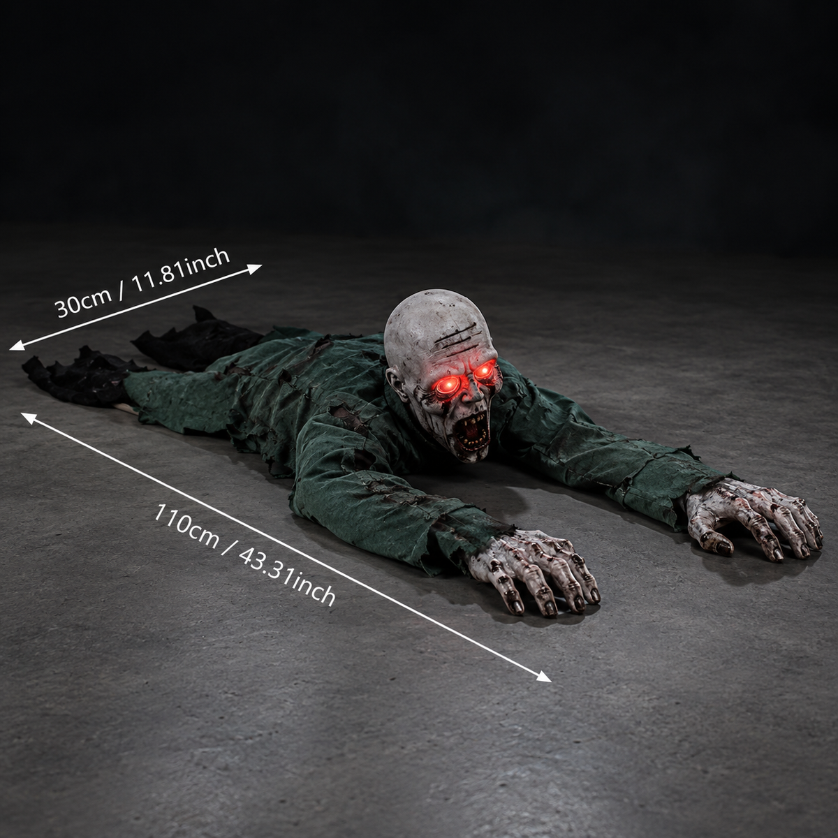Creeping Dead™ – Animated Crawling Zombie