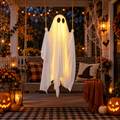 Glowing Swing Ghost – Animated Halloween Porch Decor